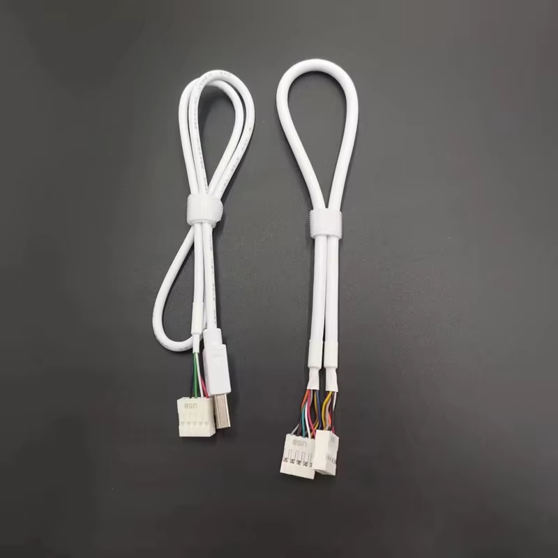 Brand Power Module Cable Tinned Copper High Quality Braid PVC Cable for Computer Use with White and Black Colors