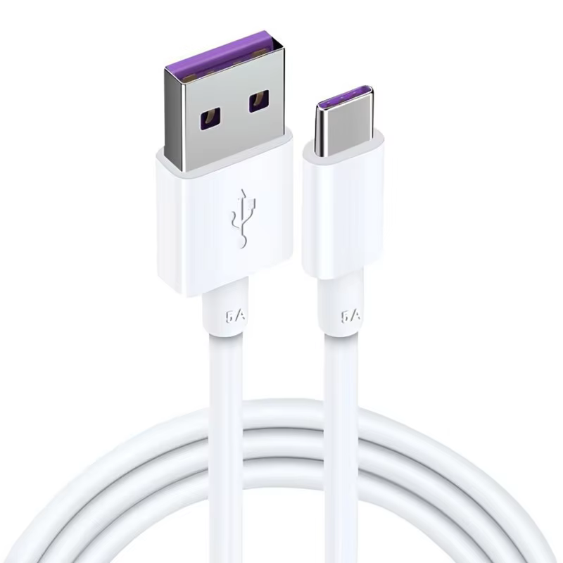 USB Male Type C Smart Quick Charger Cable 1m Pure Copper Metal Fast 3A Charging for Huawei for Xiaomi for Samsung Android Comput
