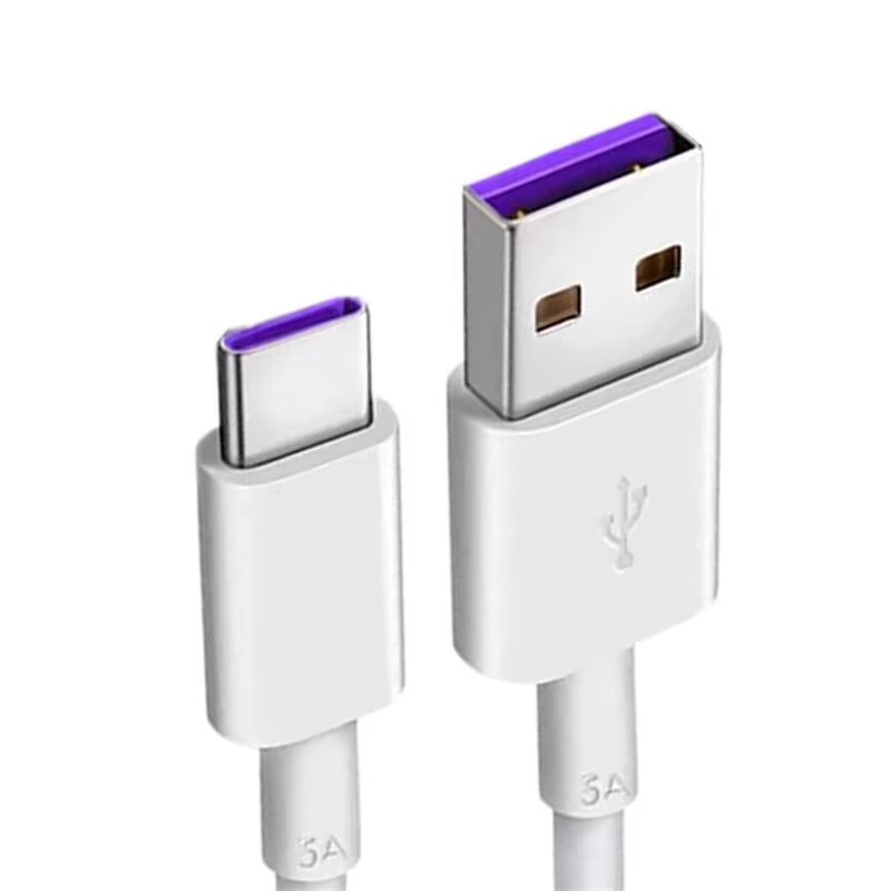 USB Male Type C Smart Quick Charger Cable 1m Pure Copper Metal Fast 3A Charging for Huawei for Xiaomi for Samsung Android Comput