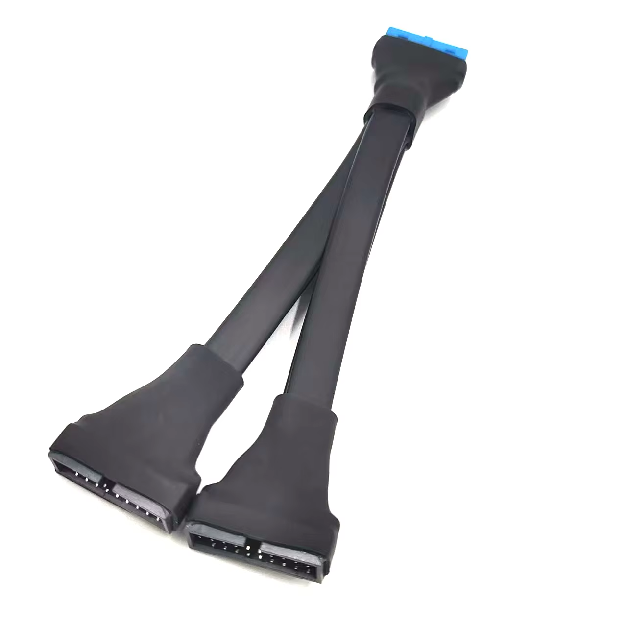 Connect the Motherboard with a 20-pin USB3.0 General-to-female Extension Cable