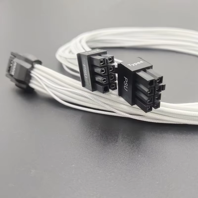 600W 12VHPWR PCIe 5 Type4 12+4pin with PVC Plastic and Metal Used PC Application Product 12+4pin PCIe 5 Type4 600W 12VHPWR
