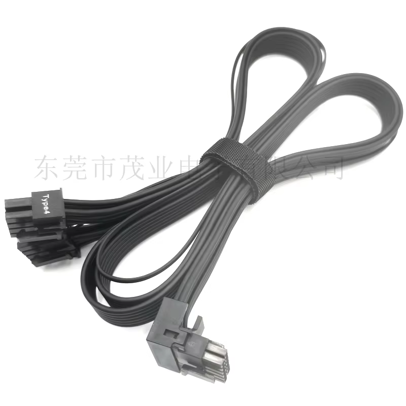 600W 12VHPWR PCIe 5 Type4 12+4pin with PVC Plastic and Metal Used PC Application Product 12+4pin PCIe 5 Type4 600W 12VHPWR