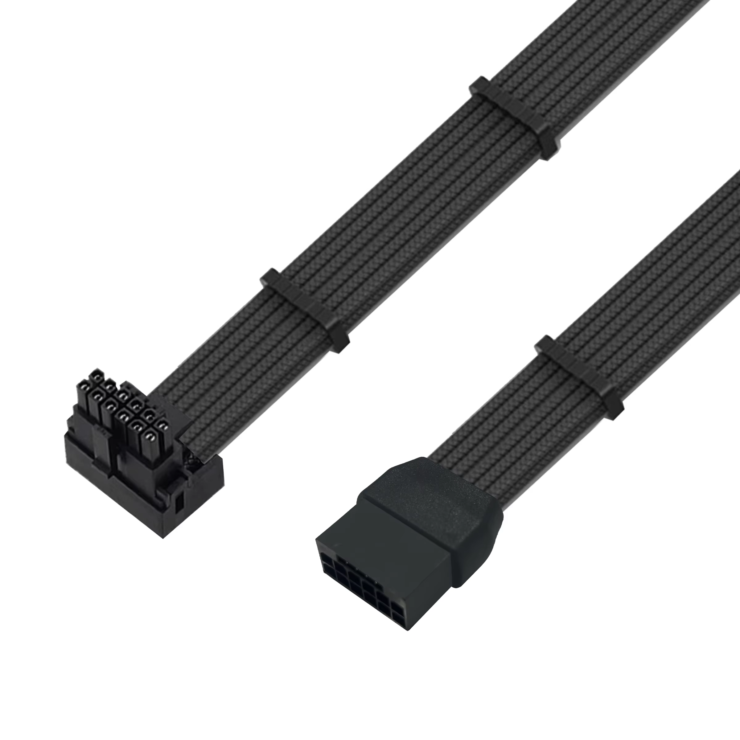 PCIE5.0 12VHPWR 12+4PIN Graphics Card Extension Cable 600W Max Power when Rotating from Male to Female Computer Accessory