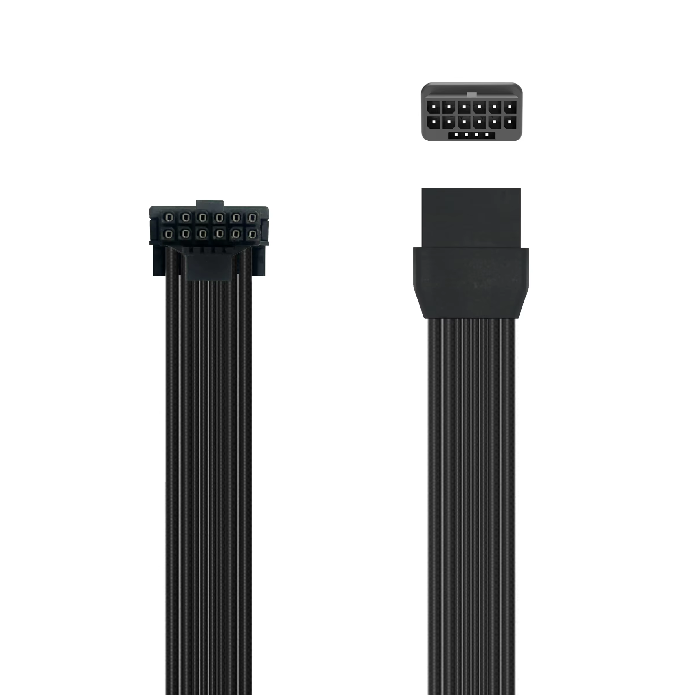 PCIE5.0 12VHPWR 12+4PIN Graphics Card Extension Cable 600W Max Power when Rotating from Male to Female Computer Accessory