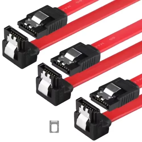 TRONIXIN Universal High-Speed SATA3.0 Flat Shielded Tinned Copper Data Cable PVC Jacket 3A Fast Charging Braid Multimedia Use