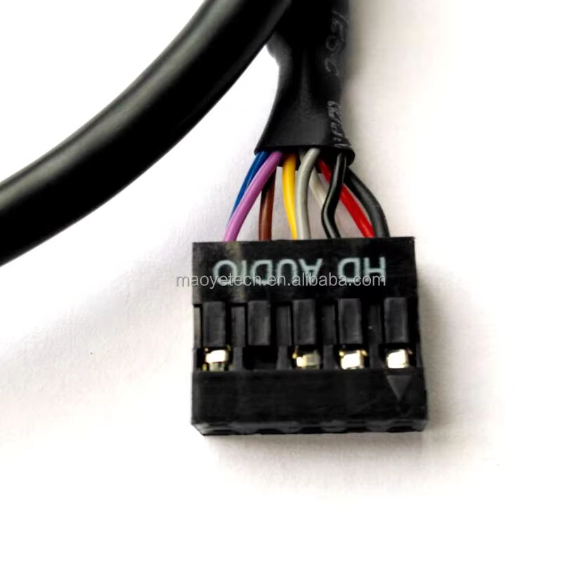 Factory Sell 3.5mm 9 Pin HD Audio Extension Cable