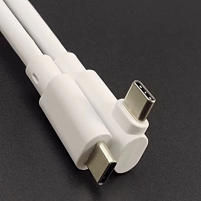 16ft and 20ft USB3.0 C Male to USB3.0 Type CM 90 Degree Elbow Cable for Oculus VR Link Cable 3A Fast Charging 5Gbps Rate