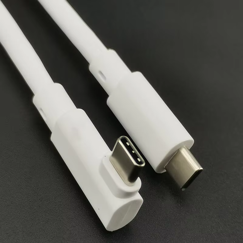 16ft and 20ft USB3.0 C Male to USB3.0 Type CM 90 Degree Elbow Cable for Oculus VR Link Cable 3A Fast Charging 5Gbps Rate