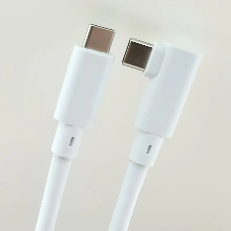 16ft and 20ft USB3.0 C Male to USB3.0 Type CM 90 Degree Elbow Cable for Oculus VR Link Cable 3A Fast Charging 5Gbps Rate