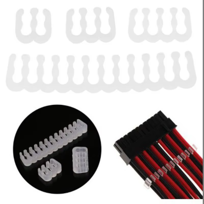 New Maoye MY-CC-01 PVC Cable Nickel Plated Connectors Pure Copper Conductor Standard USB Extension Cable (Black White Clear)
