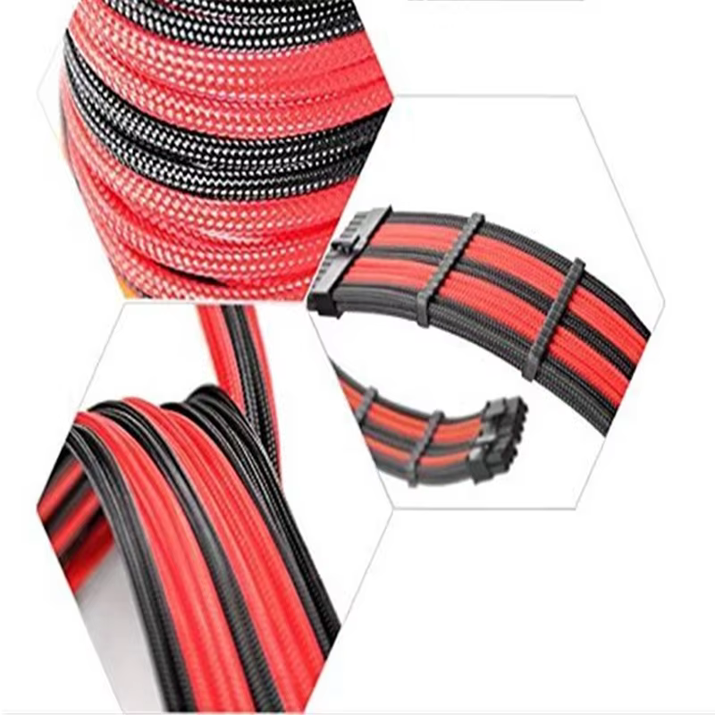 ATX 24Pin X 4, 8-pin X 12, 6-pin X 8 Cable Comb for Sleeve ATX Power Extension Cable