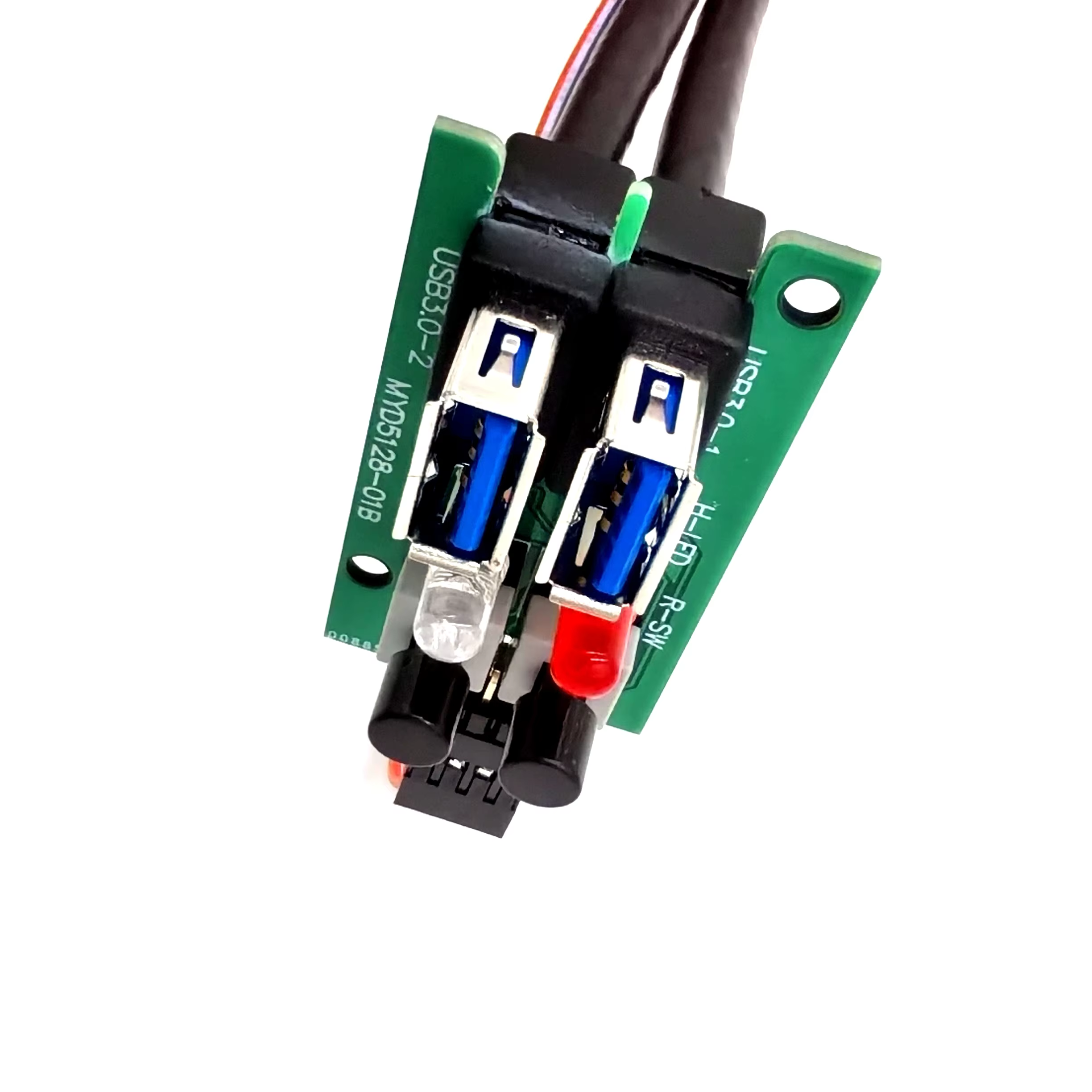Maoye Factory USB3.0 LED Power Switch Front Panel Cable for Computer All-in-One Case